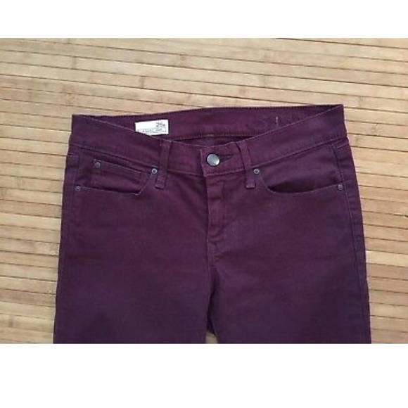 Gap 1969 coated vamp red skinny jeans - Picture 4 of 8